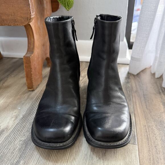 Timberland Alyse Smart Comfort System Black Leather Ankle Boots Women’s 6M - Picture 4 of 8